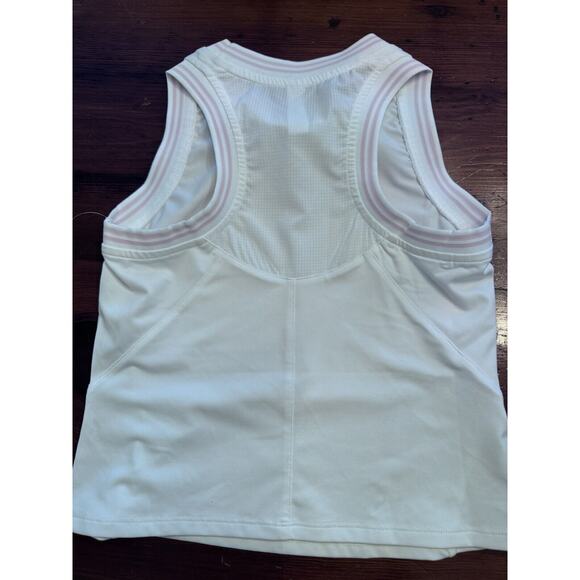 Inphorm Girls White Sleeveless Athletic Tank Tennis Golf NWT Size 6-7 - Picture 6 of 7